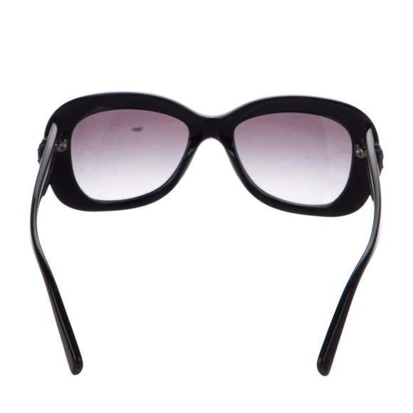 Men’s/Unisex VERSACE Oversize Sunglasses in Black Acetate - Picture 2 of 13